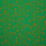 Carolina Green Fond Polyviscose Crêpe