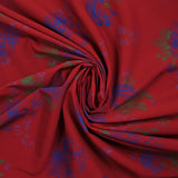 Fondo rojo poligiscoso impreso en redducina