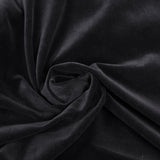 Velours de coton ras charbon