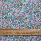 Liberty ® Elysian cotton purple and orange by the meter