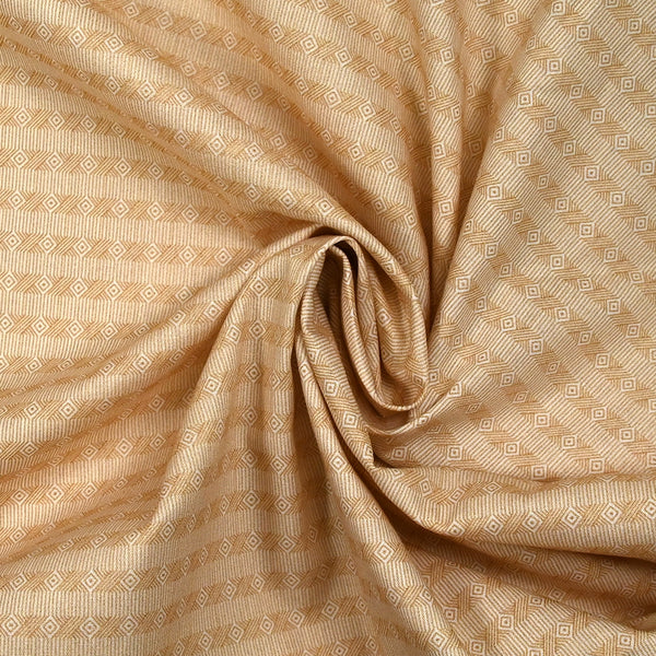 Gráficos beige scratch estampado de algodón blanco de algodón
