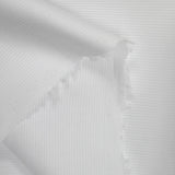 Piqué de coton imprimé blanc
