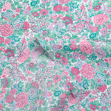 Liberty ® cotton Elysian day pink and mint by the meter