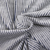 Velours de coton côtelé grosses côtes 6 mm gris fond jeans