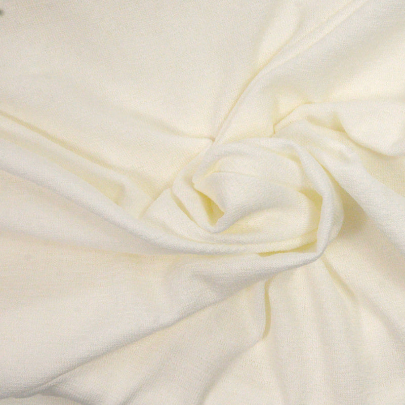 Maille polyester écru