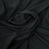 Black textured polyester mesh