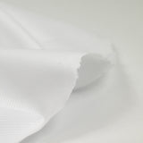 Piqué de coton imprimé blanc