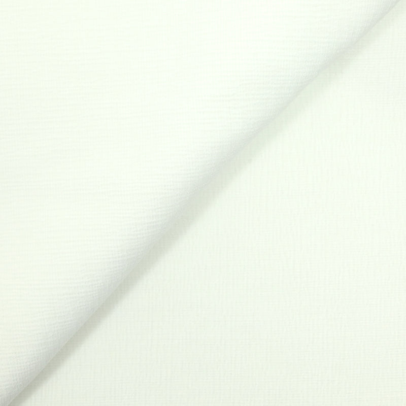 Maille de polyester texturée blanc