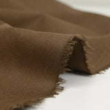 Sergé de coton camel