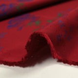 Fondo rojo poligiscoso impreso en redducina