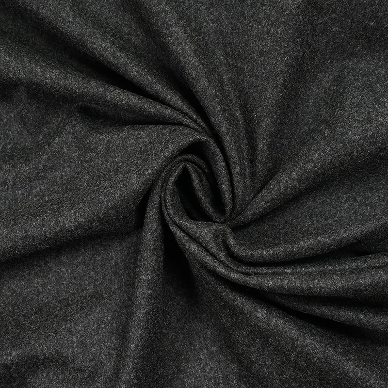 Flanelle de 100% laine gris ardoise