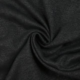 Jersey de coton lourd irisé noir