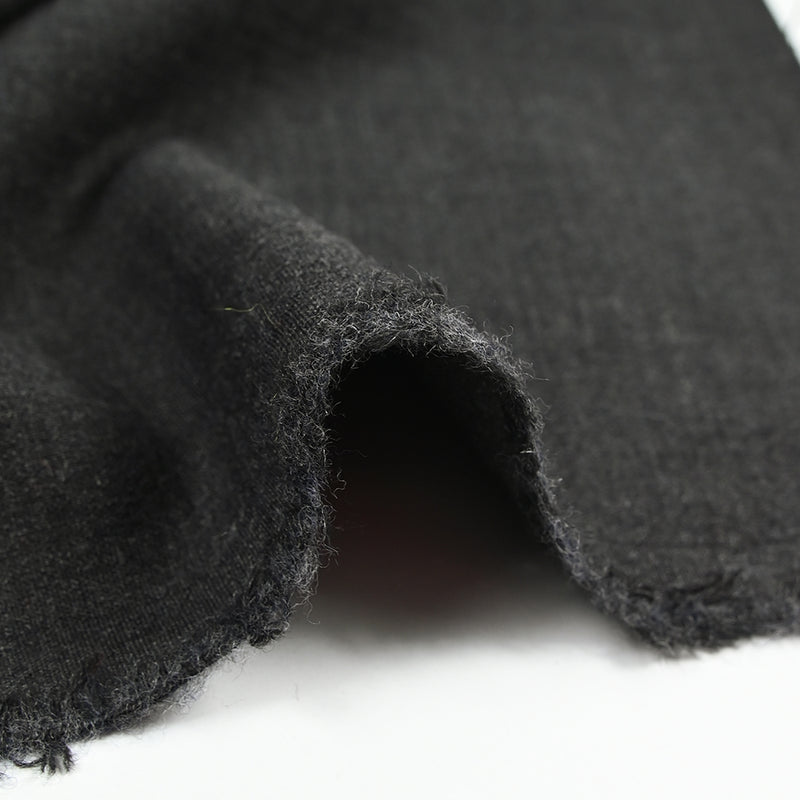 Laine mélangée anthracite chiné