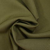 Gabardine de 100% laine kaki