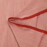 Chambray de polyviscose flammé rouge