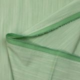 Chambray de polyviscose flammé vert