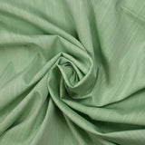 Chambray de polyviscose flammé vert