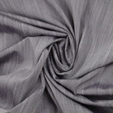 Chambray de polyviscose flammé marine