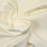 Broken white cotton poplin