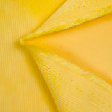 1.5 mm cotton corduroy sunflower yellow