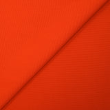 Toile 100% coton orange feu