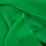 Polycoton satiné Caty vert