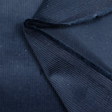 Velours côtelé coton 1,5 mm bleu nuit