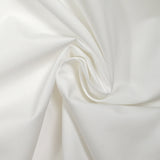 Popeline de coton blanc