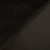Velours côtelé coton 1 mm brun foncé