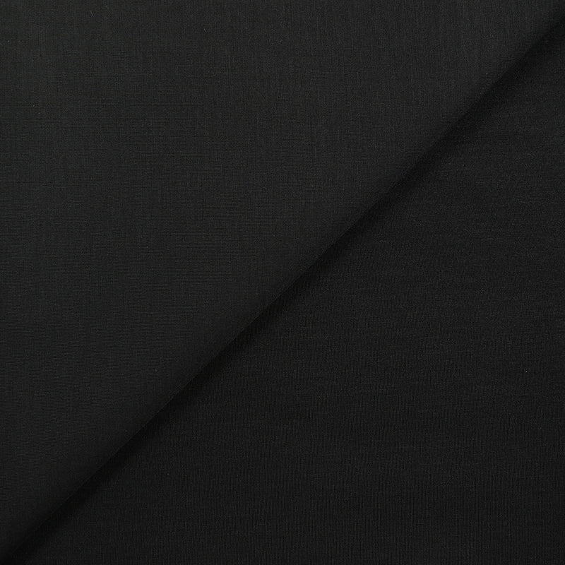 Jersey de viscose noir