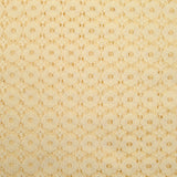 Dentelle festonnée fleurs ivoire