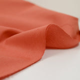 Popeline de coton tomette