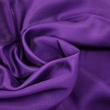 Polycoton satiné Caty violet
