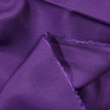 Polycoton satiné Caty violet
