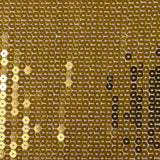 Sequins dorés sur mousseline