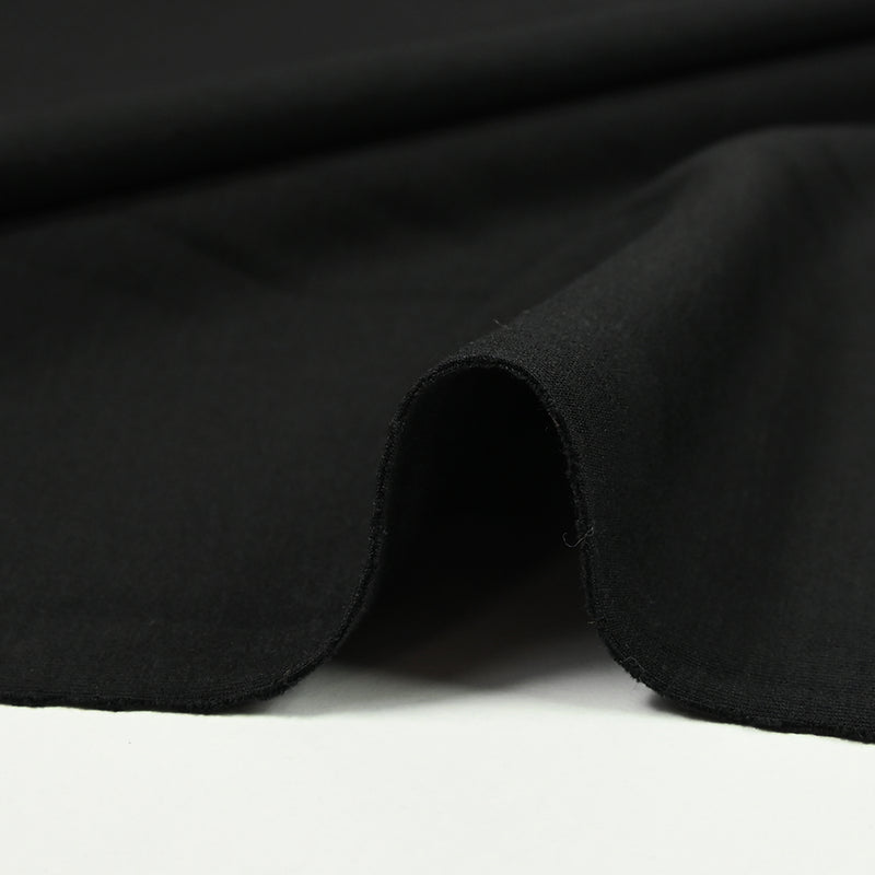 Jersey de viscose noir