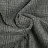 Laine mohair à carreaux gris