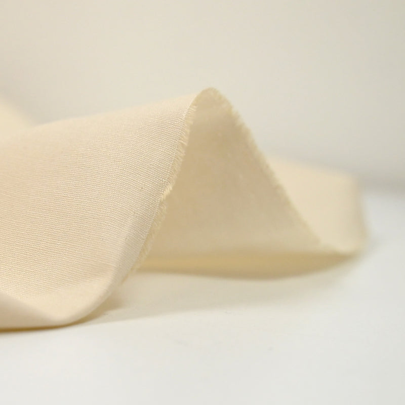 Popeline de coton crème