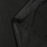 Maille de viscose satinée noir