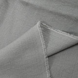 Polyviscose doupionnée irisée gris clair