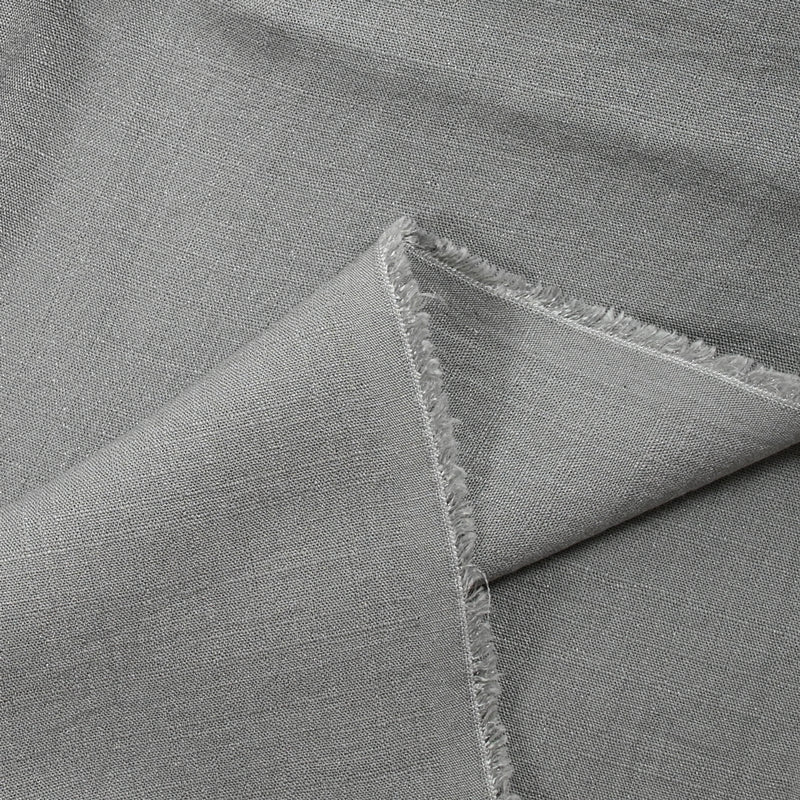Polyviscose doupionnée irisée gris clair
