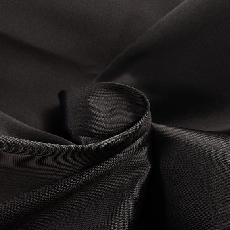 Gabardine de 100% soie double face marron