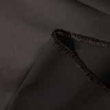Gabardine de 100% soie double face marron