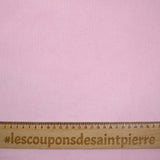 Velours côtelé coton 2 mm rose