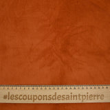 Velours côtelé coton 2 mm terracotta