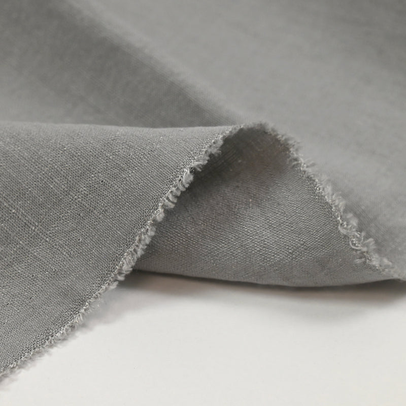 Polyviscose doupionnée irisée gris clair