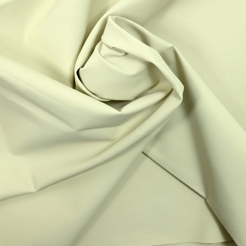 Coton imperméable fin beige