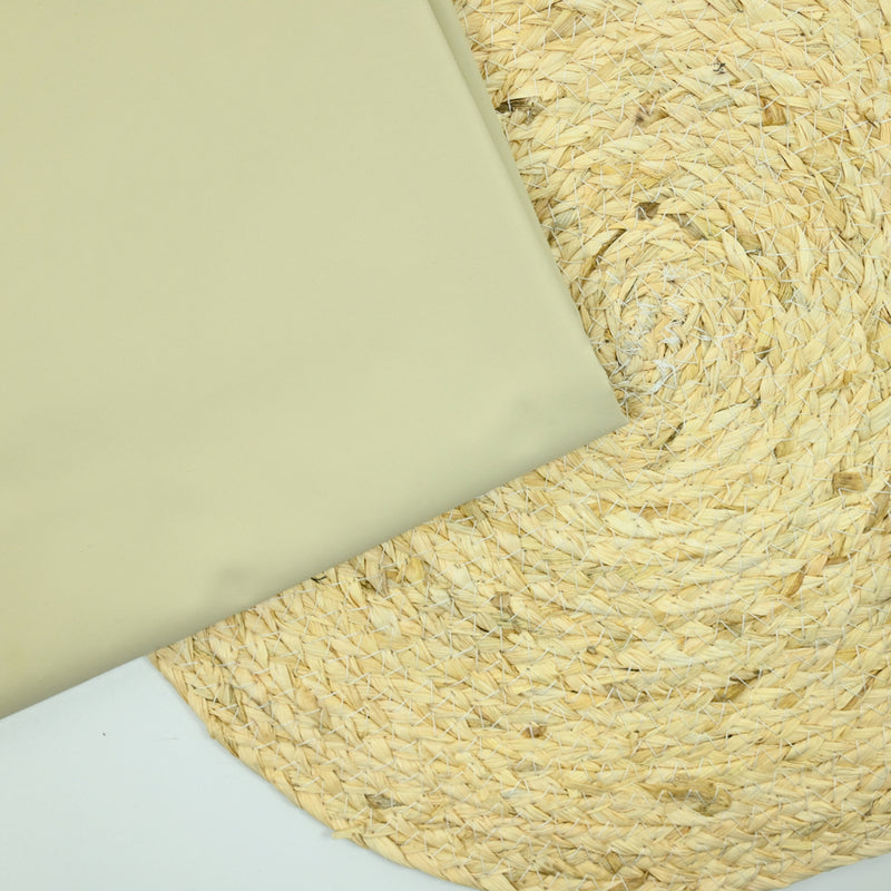 Coton imperméable fin beige