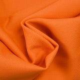 Sergé 100% laine orange