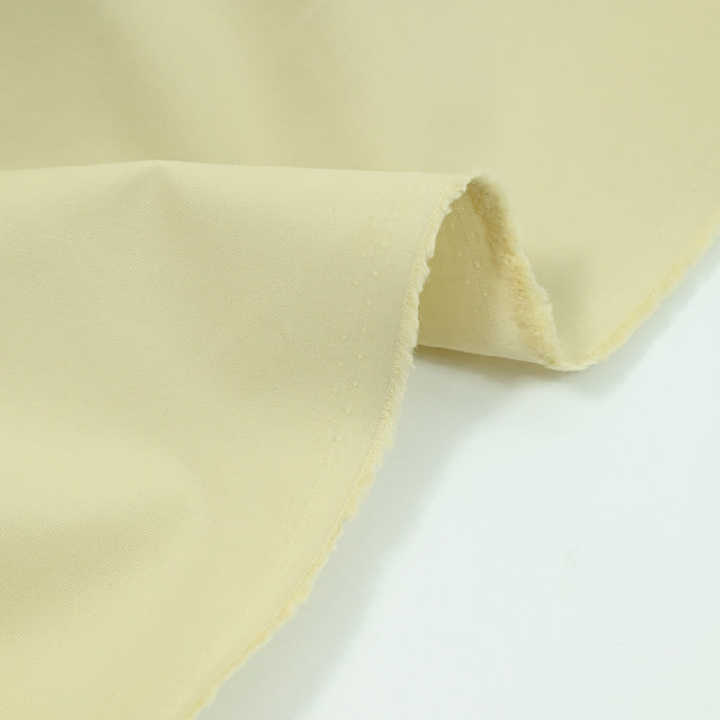 Coton imperméable fin beige